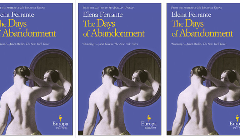days of abandonment, elena ferrante